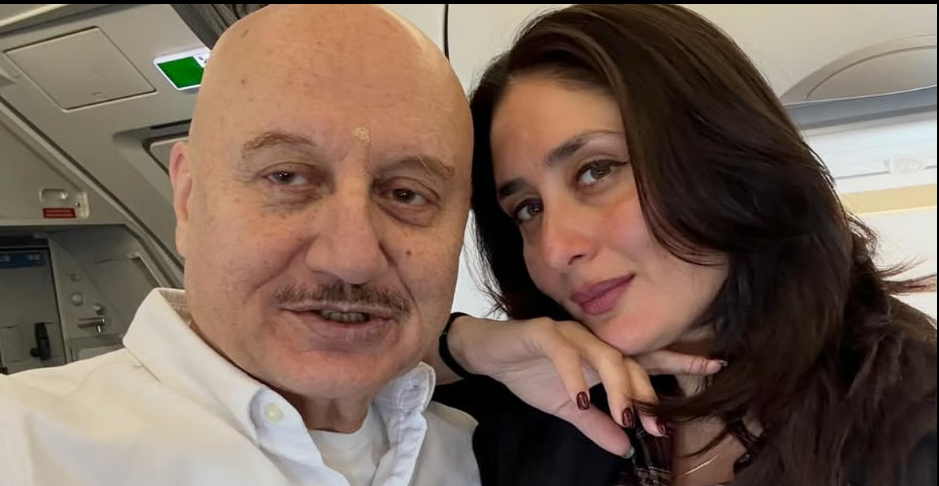 Anupam Kher Bumps Into Kareena Kapoor on Flight, Recalls Her Debut: ‘Amazingly Real Person’