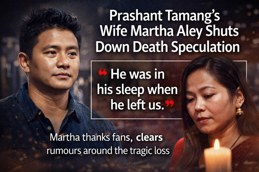 Prashant Tamang’s Wife Martha Aley Shuts Death Speculation, Thanks Fans for Support