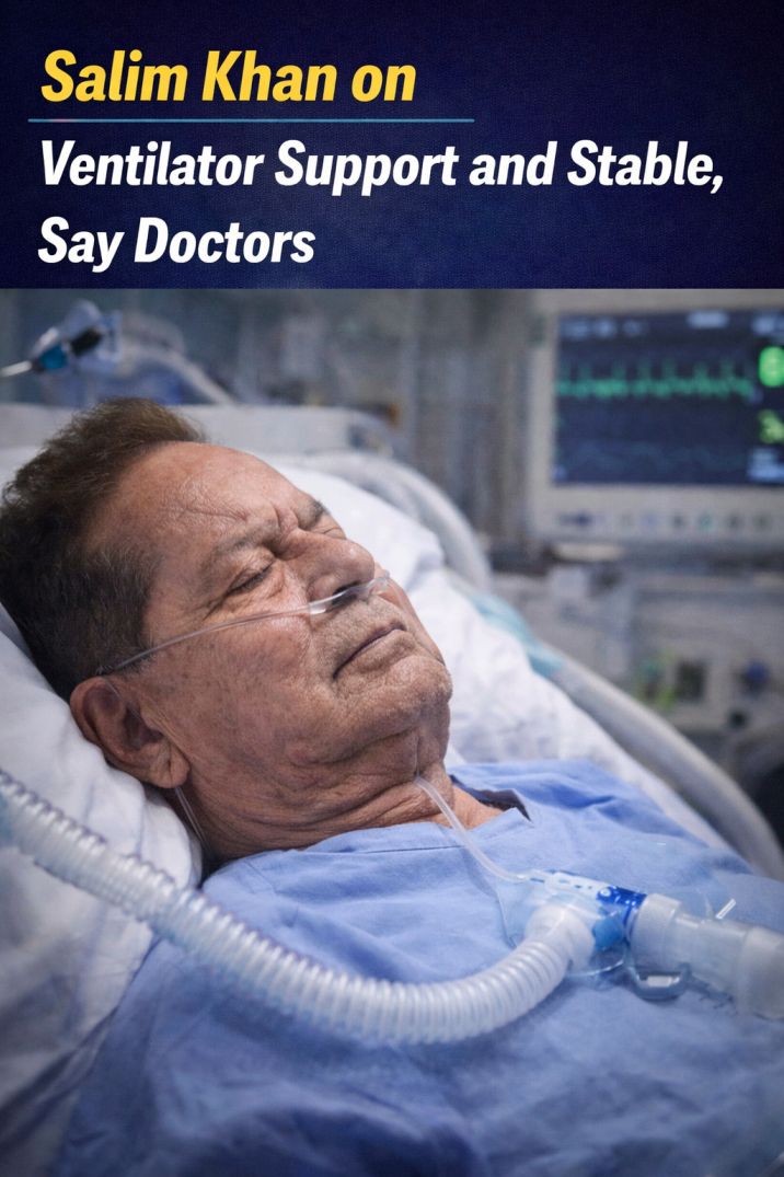 Salim Khan on Ventilator Support and Stable, Say Doctors