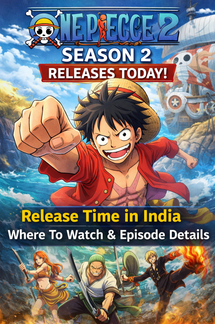 One Piece Season 2 Releases Today: Release Time in India, Where to Watch and Episode Details