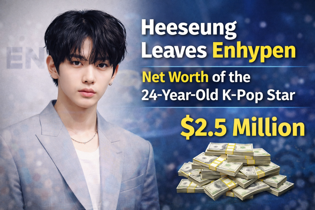 Heeseung Leaves Enhypen: What is the Net Worth of the 24-Year-Old K-Pop Star?