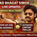 Ustaad Bhagat Singh Movie Review LIVE Updates: Pawan Kalyan’s Film Gets Mixed Reactions