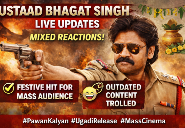 Ustaad Bhagat Singh Movie Review LIVE Updates: Pawan Kalyan’s Film Gets Mixed Reactions