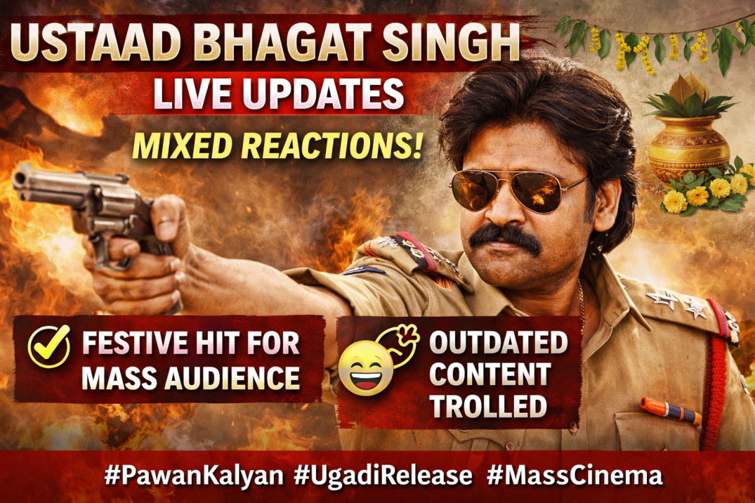 Ustaad Bhagat Singh Movie Review LIVE Updates: Pawan Kalyan’s Film Gets Mixed Reactions