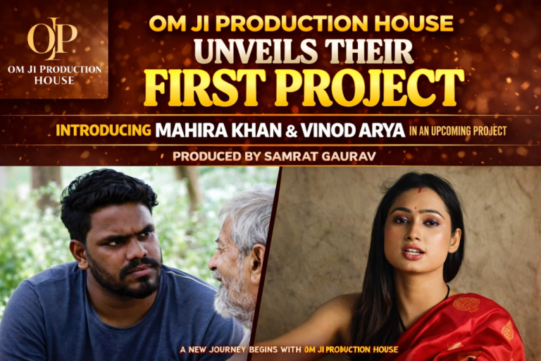 Om Ji Production Brings Mahira Khan and Vinod Arya Together for Debut Project